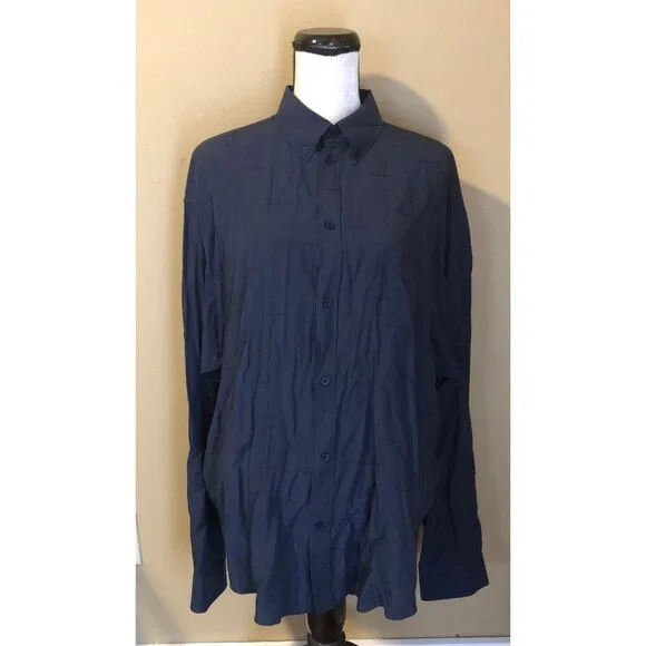 Balenciaga wardrobe logo jacquard print oversized shirt - Picture 5 of 11